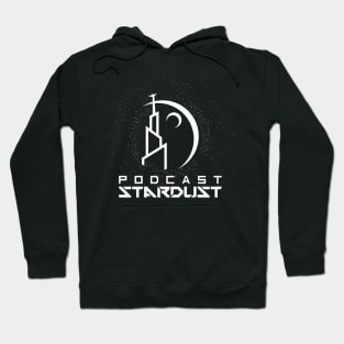 Podcast Stardust White Logo Hoodie